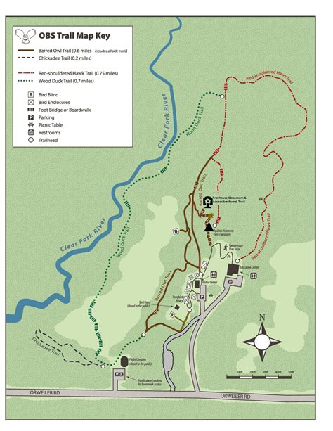 ohio bird sanctuary map